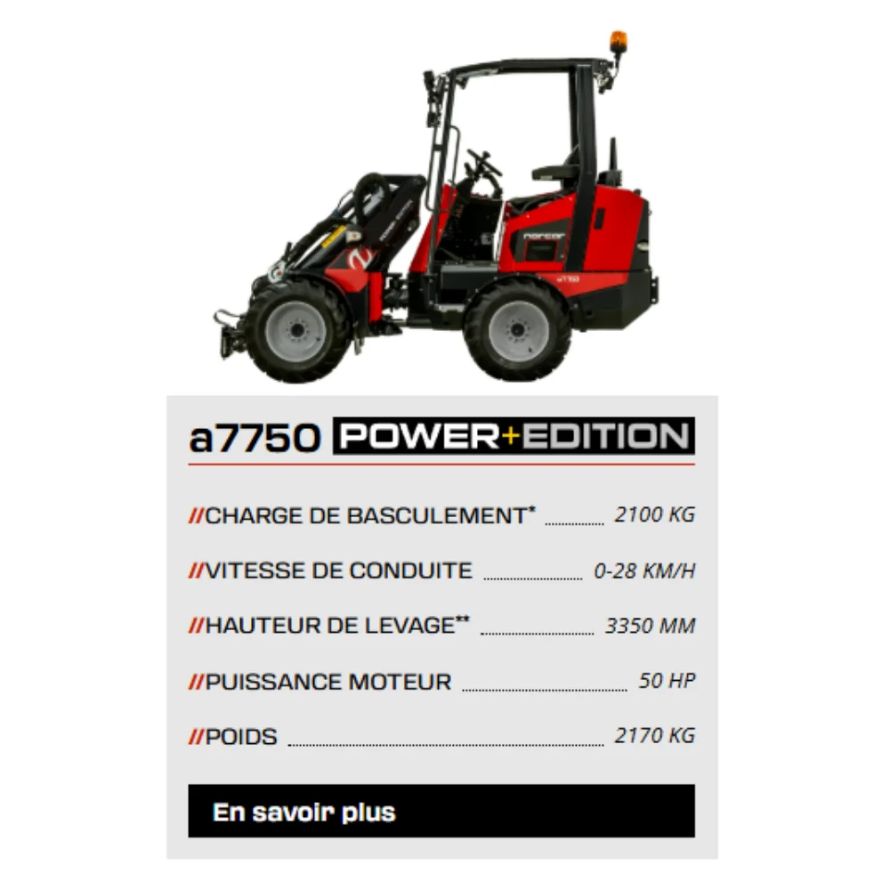 7750 caractéristiques