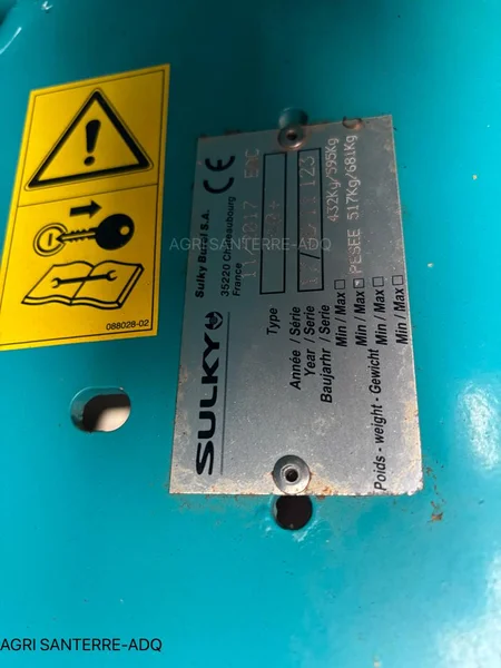 Pulvérisateur et distributeur à engrais SULKY X40 +