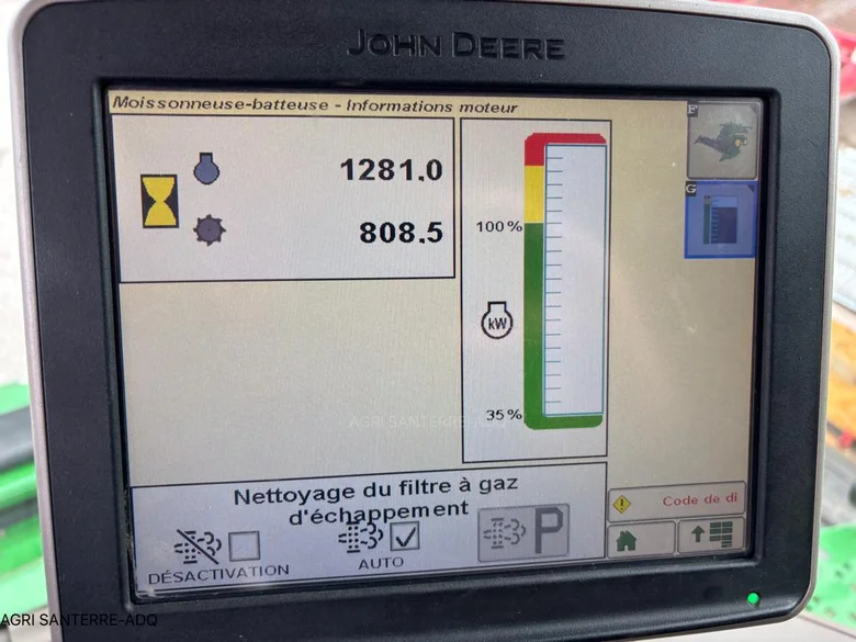 Moissonneuse batteuse JOHN-DEERE T660
