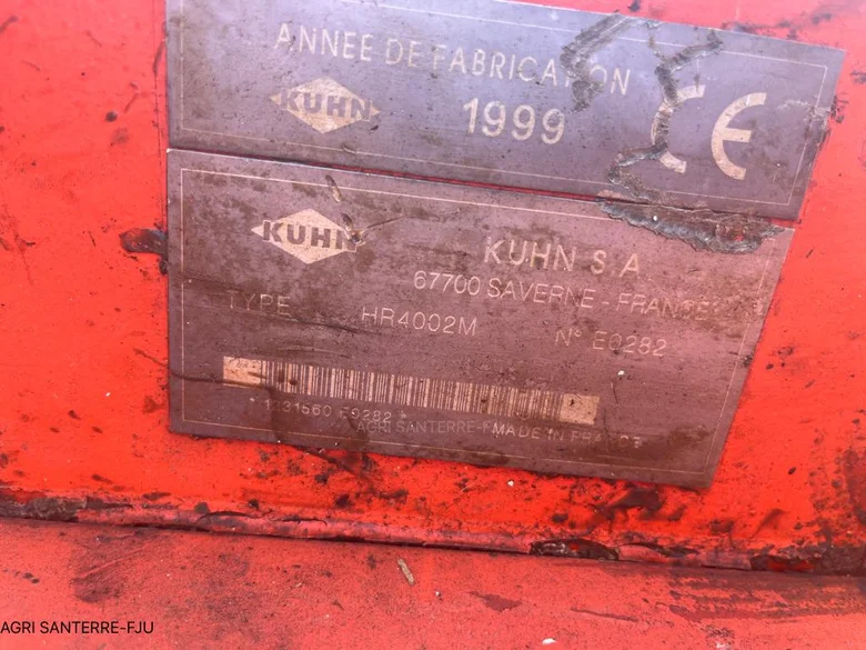 Outil du sol animé KUHN HR 4002