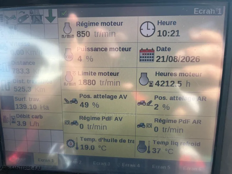 Tracteur CASE IH OPTUM 300 CVX