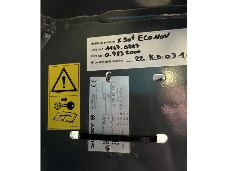 Pulvérisateur et distributeur à engrais SULKY X50