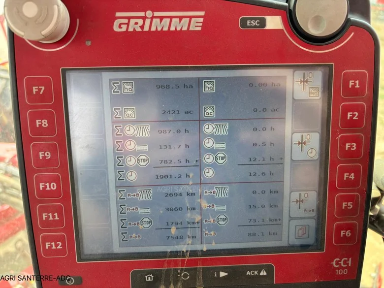 Arracheuse de pomme de terre GRIMME VARITRON